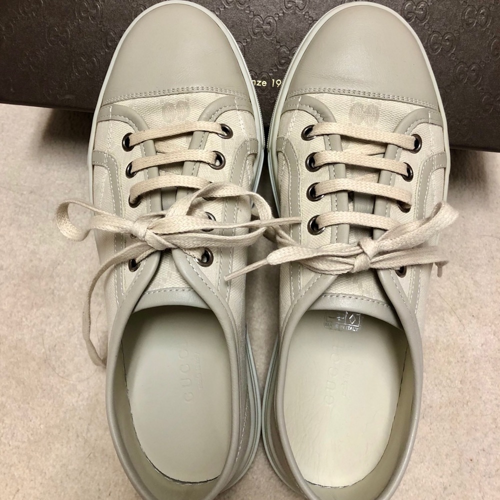 Authentic GUCCI Canvas sneakers. Like new
